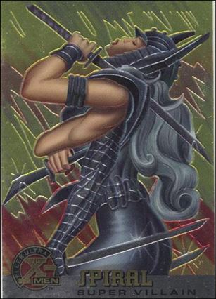 1996 Fleer Ultra X-Men All Chromium (Base Set) card 77 Spiral