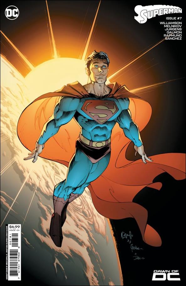 Superman (2023) issue 7-F Greg Capullo Cardstock Cover