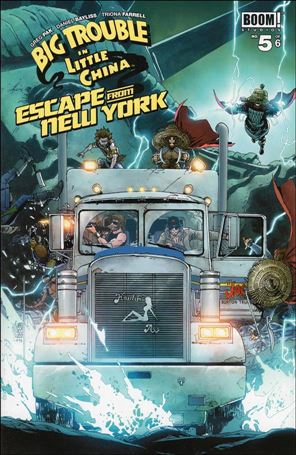 Big Trouble in Little China / Escape from New York issue 5-B Giuseppe Camuncoli Subscription Cover