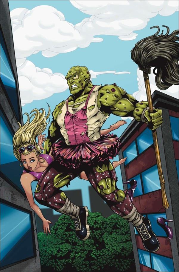 Toxic Avenger (2024) issue 1-E Retailer Exclusive Matt Flint Homage Virgin Cover