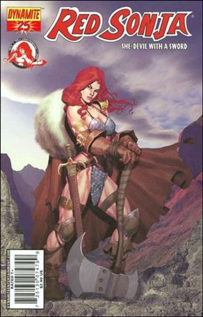 Red Sonja (2005) issue 25-B Ariel Olivetti Cover