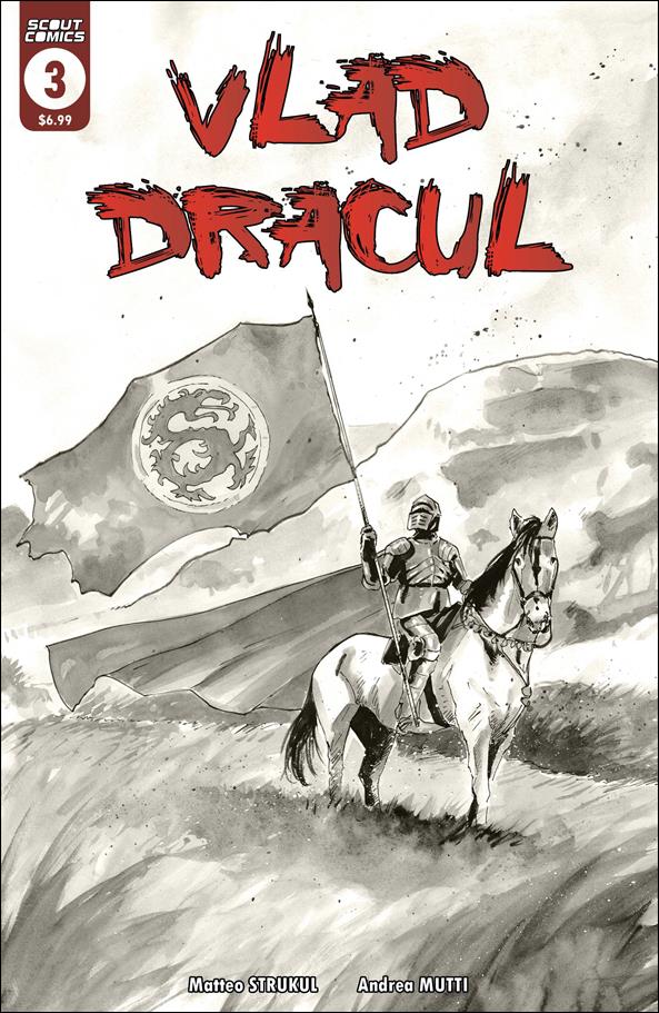 Vlad Dracul issue 3-B Second Printing Cover
