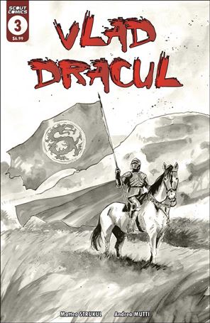 Vlad Dracul issue 3-B Second Printing Cover