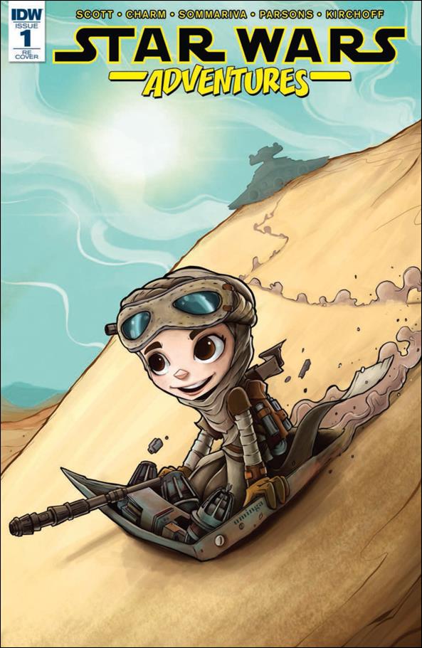 Star Wars Adventures (2017) issue 1-L Chris Uminga Hall of Comics Cover