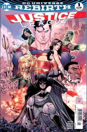 Justice League (2016) issue 1-U Tony S. Daniel Newsstand Edition / Price Variant