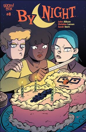 By Night issue 8 Christine Larsen Cover