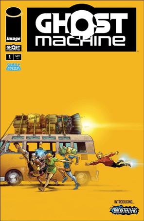 Ghost Machine issue 1-F Francis Manapul Cover