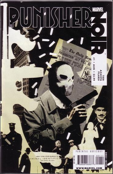 Punisher Noir issue 1 Tim Bradstreet Cover