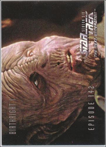 Star Trek: The Next Generation - The Episode Collection Season Six (Base Set) card 584 Birthright I, Episode 142B