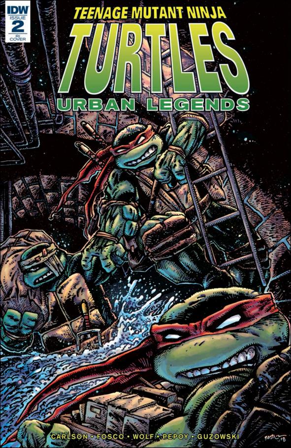 Teenage Mutant Ninja Turtles: Urban Legends issue 2-C Kevin Eastman 1:10 Cover