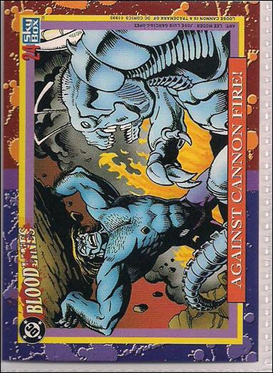 DC Bloodlines (Base Set) card 24 Against Cannon Fire!