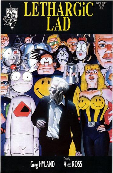 Lethargic Lad (1996) issue 3 Wraparound Cover