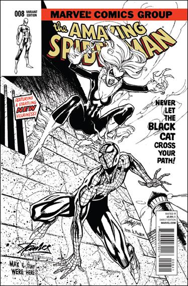 Amazing Spider-Man (2014) issue 8-D J. Scott Campbell Sketch Cover