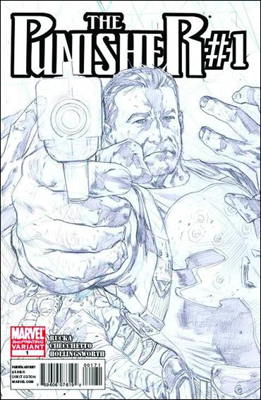 Punisher (2011) issue 1-E Bryan Hitch Sketch Cover (2nd Printing)