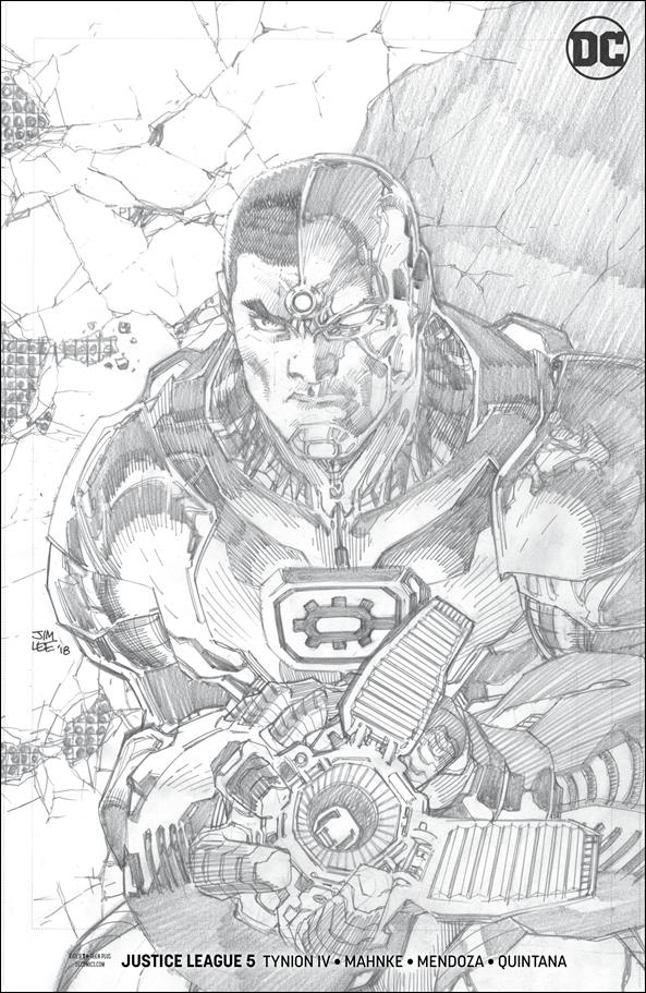 Justice League (2018) issue 5-C Jim Lee 1:100 Pencil Cover