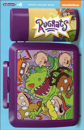 Rugrats issue 6-B Derek Charm Subscription Cover