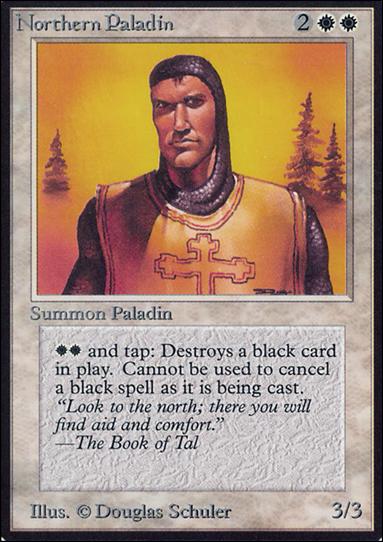 Magic the Gathering: Limited Edition Alpha (Base Set) card 29 Northern Paladin