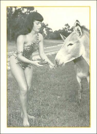 Bunny Yeager's Bettie Page (Base Set) card 40