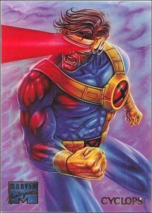 1995 Marvel Masterpieces (Base Set) card 23 Cyclops