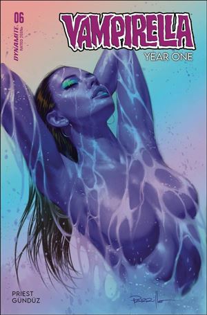 Vampirella: Year One issue 6-O Lucio Parrillo Negative Cover