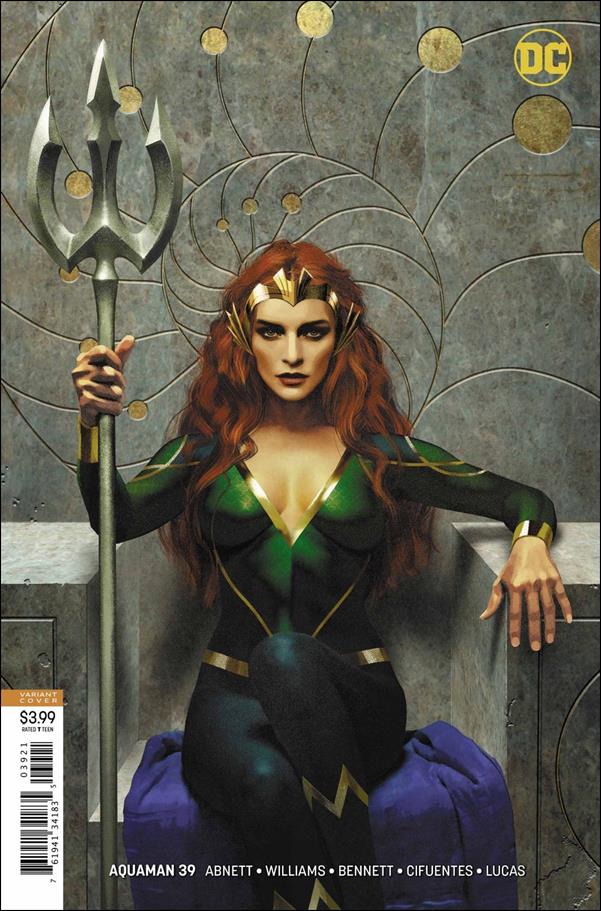 Aquaman (2016) issue 39-B Joshua Middleton Cover