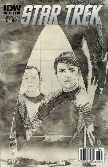 Star Trek (2011) issue 3-C Tim Bradstreet 1:10 Sketch Cover