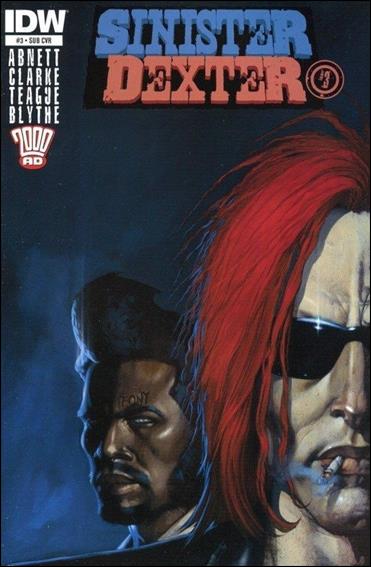 Sinister Dexter (2013) issue 3-B Greg Staples Subscription Cover