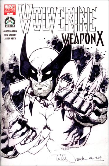 Wolverine: Weapon X 100 (Hero Initiative) Cover Project  issue 9 Todd Nauck Cover #1