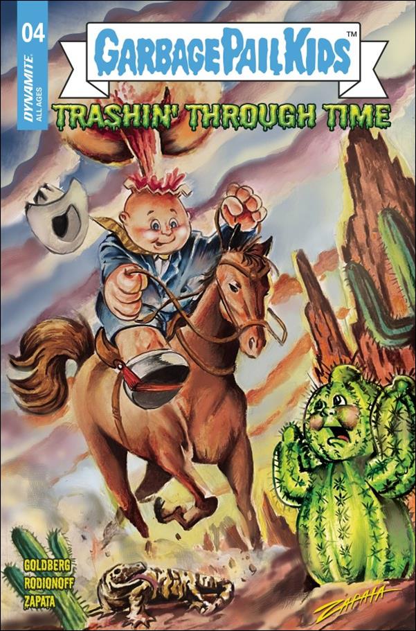 Garbage Pail Kids: Trashin' Through Time issue 4-B Jeff Zapata Cover