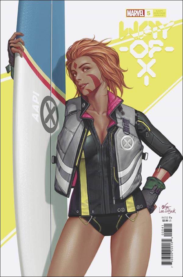 Way of X issue 5-C InHyuk Lee AAPI Heritage 1:25 Cover