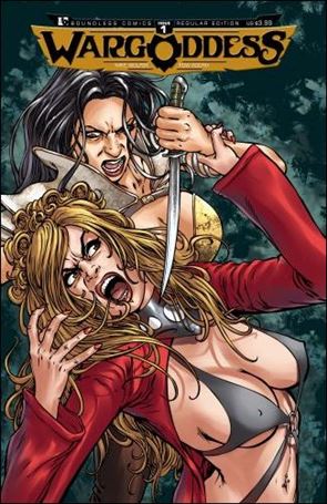 War Goddess issue 1 Standard Cover