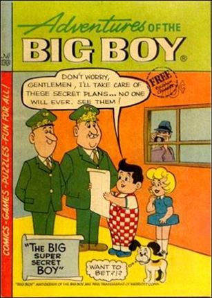 Adventures of the Big Boy issue 133-B West Coast Cover