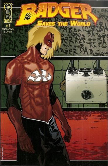 Badger Saves the World issue 1-B David Messina Cover