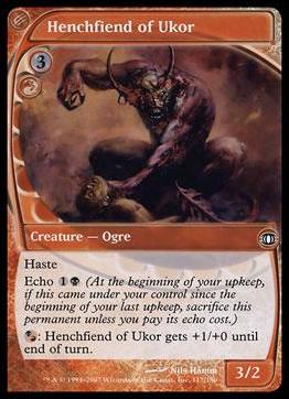 Magic the Gathering: Future Sight (Base Set) card 117 Henchfiend of Ukor
