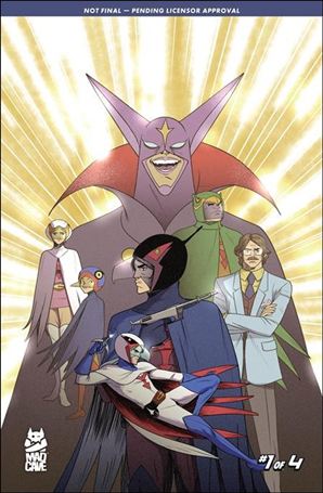 Gatchaman: Only One Earth issue 1-B Nuno Plati Cover