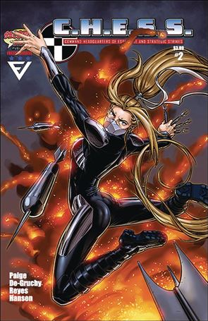 C.H.E.S.S. issue 2 William Allen Reyes Cover