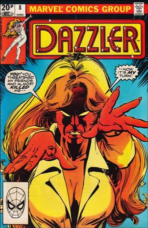 Dazzler (1981) issue 8-C UK Price Cover