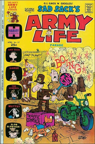 Sad Sack's Army Life Parade issue 57