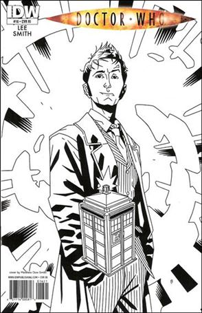 Doctor Who (2009) issue 16-B Matthew Dow Smith Sketch Cover