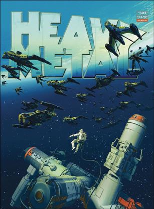 Heavy Metal issue 303 Pascal Blanche Cover