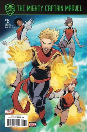 Mighty Captain Marvel issue 8 Elizabeth Torque Cover