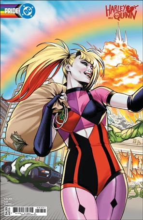 Harley Quinn (2021) issue 52-D Betsy Cola DC Pride Connecting Cardstock Cover