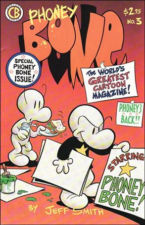 Bone (1991) issue 3-G Orange Logo (7th Printing)