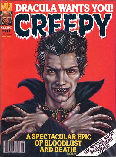 Creepy issue 111 Duane Allen Cover