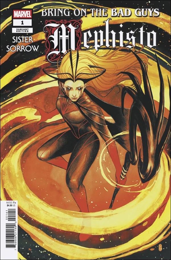 Bring on the Bad Guys: Mephisto issue 1-E Nimit Malavia Cover
