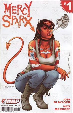 Mercy Sparx (2008) issue 1 Matt Merhoff Cover