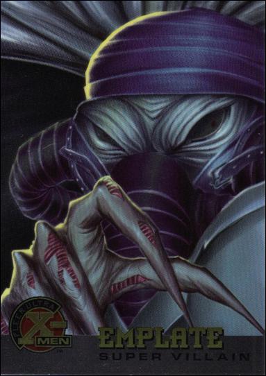 1996 Fleer Ultra X-Men All Chromium (Base Set) card 64 Emplate
