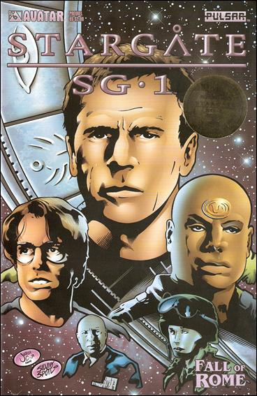 Stargate SG-1: Fall of Rome Prequel issue 1-H San Diego Comic-Con Gold Seal Cover 1/750