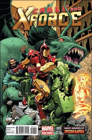 Cable and X-Force issue 7-B D. Eaglesham 1:20 
