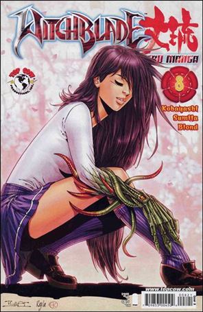 Witchblade: Takeru Manga issue 8-B Tyler Kirkham Cover